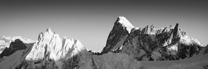 Aiguille du Midi, Grandes Jorasses