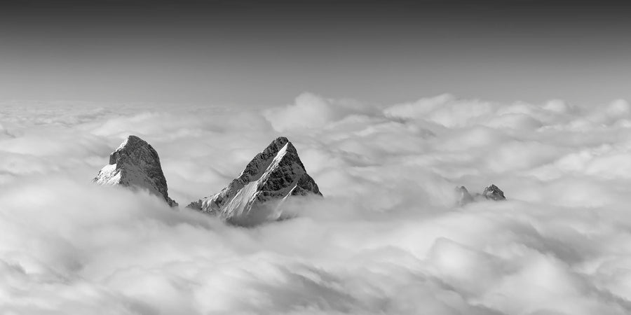 Aiguilles d'Arves, Mer de Nuages