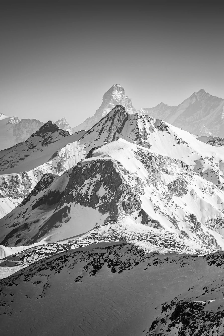 Grande Motte, Grande Sassière, Mont Cervin