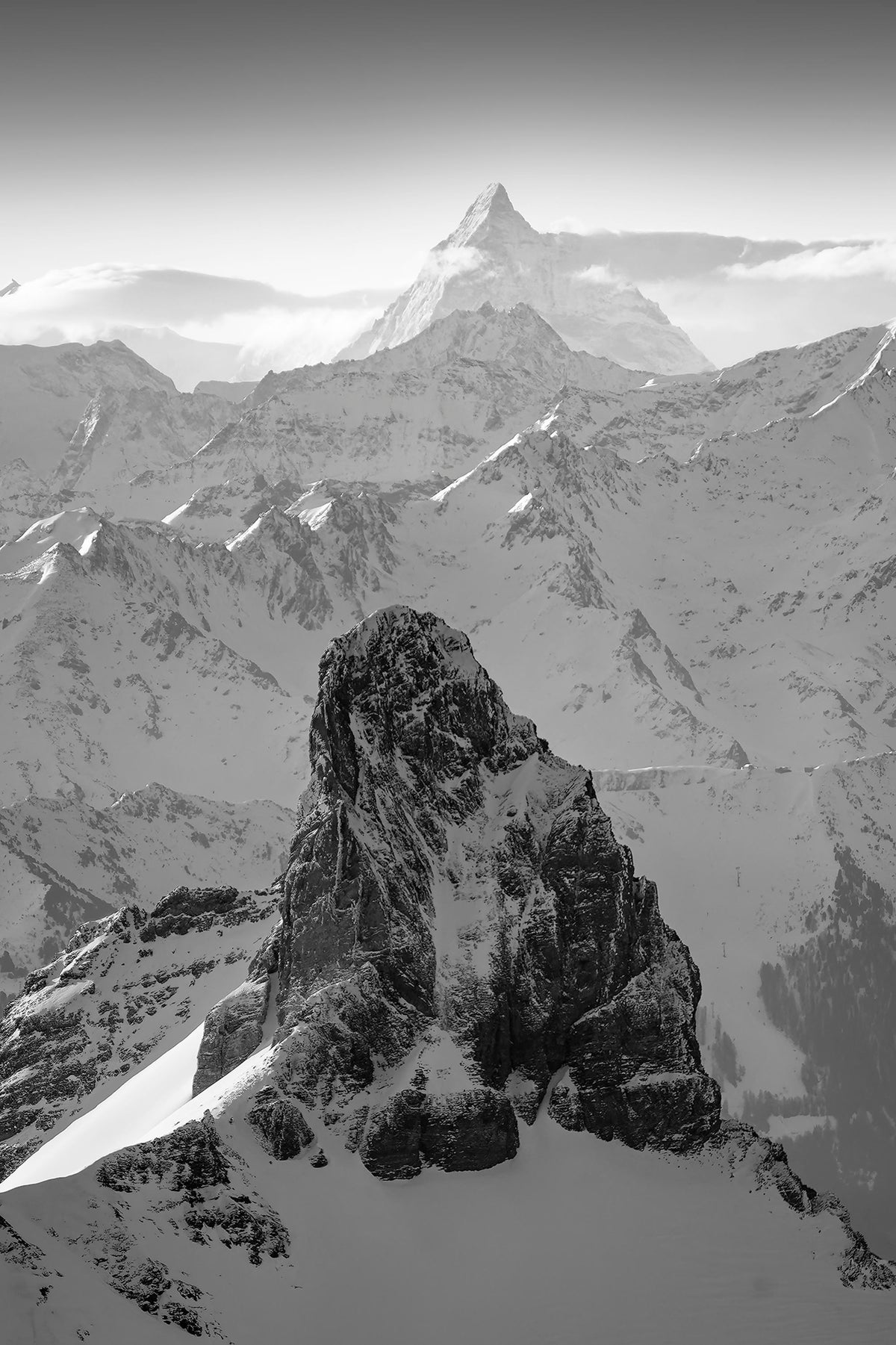 Petit Muveran, Mont Cervin