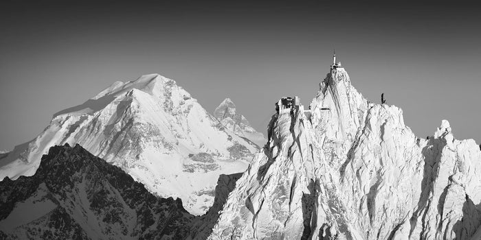 Aiguille du Midi, Cervin, Grand Combin